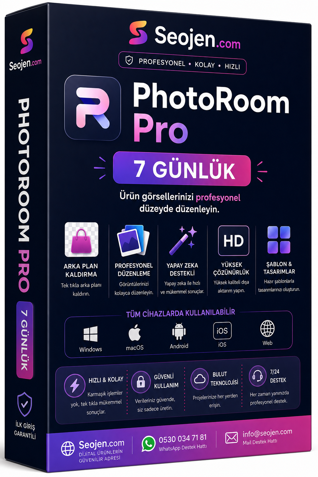 PhotoRoom Pro - 7 Günlük