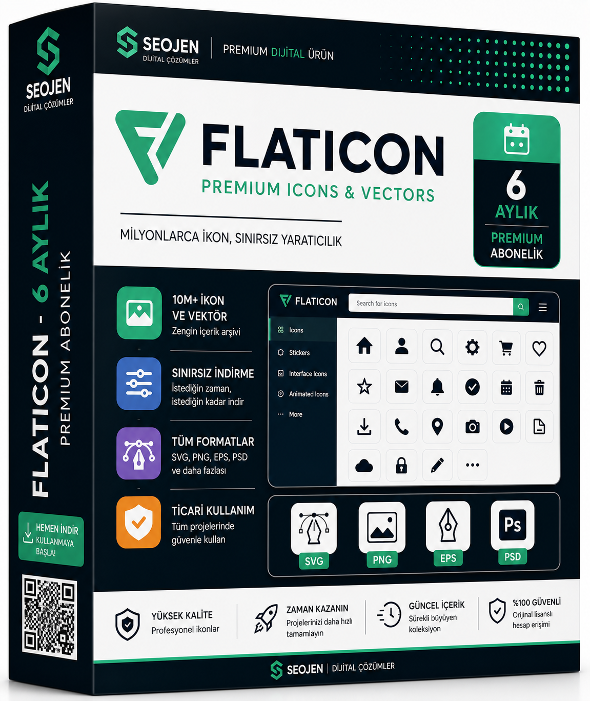 Flaticon - 6 Aylık