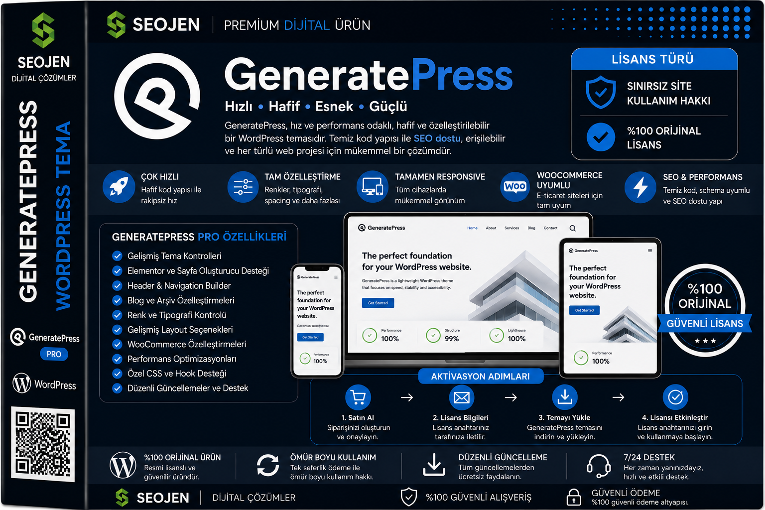GeneratePress Wordpress Tema