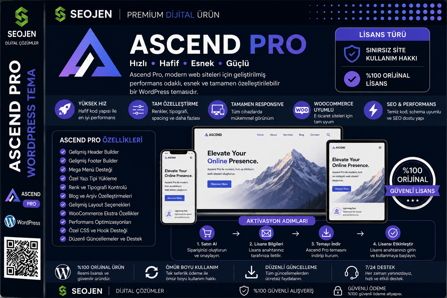 Ascend Pro Wordpress Tema