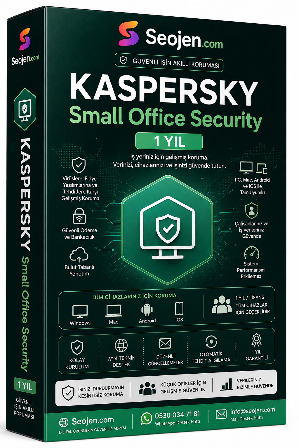 Kaspersky Small Office Security - 1 Yıl