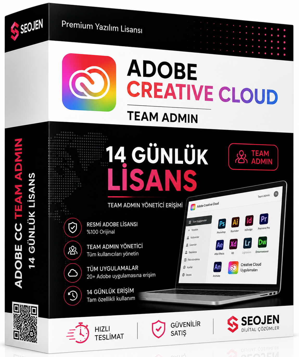Adobe CC Team Admin - 14 Günlük