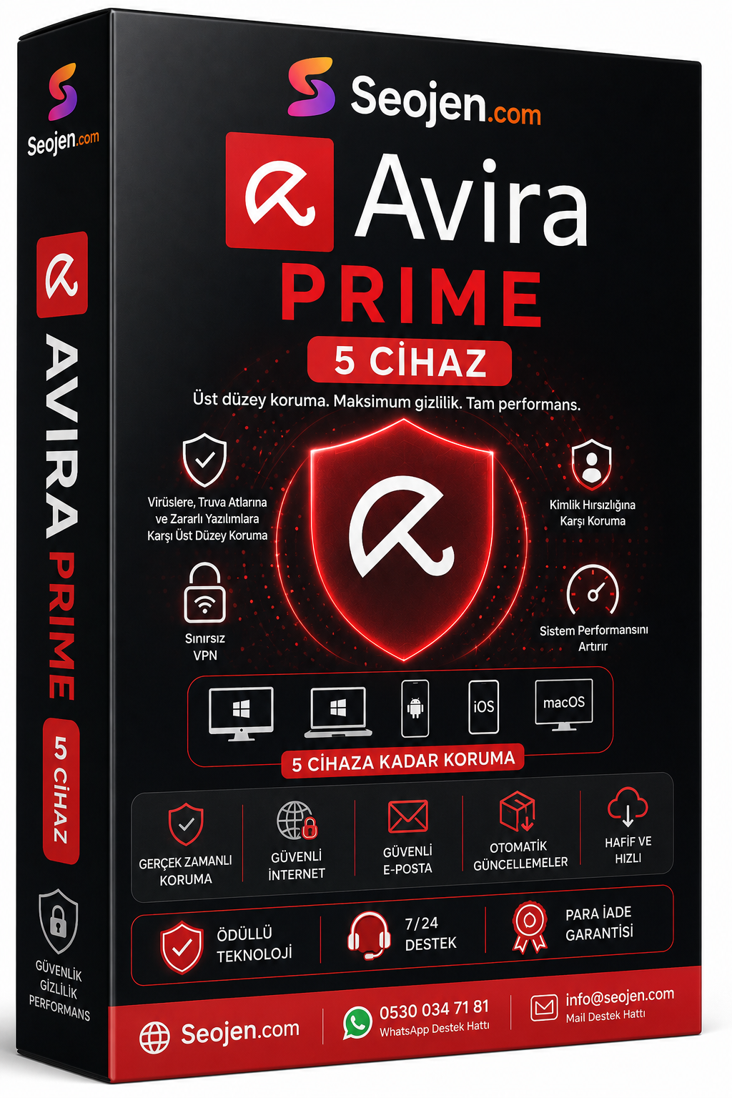Avira Prime - 5 Cihaz