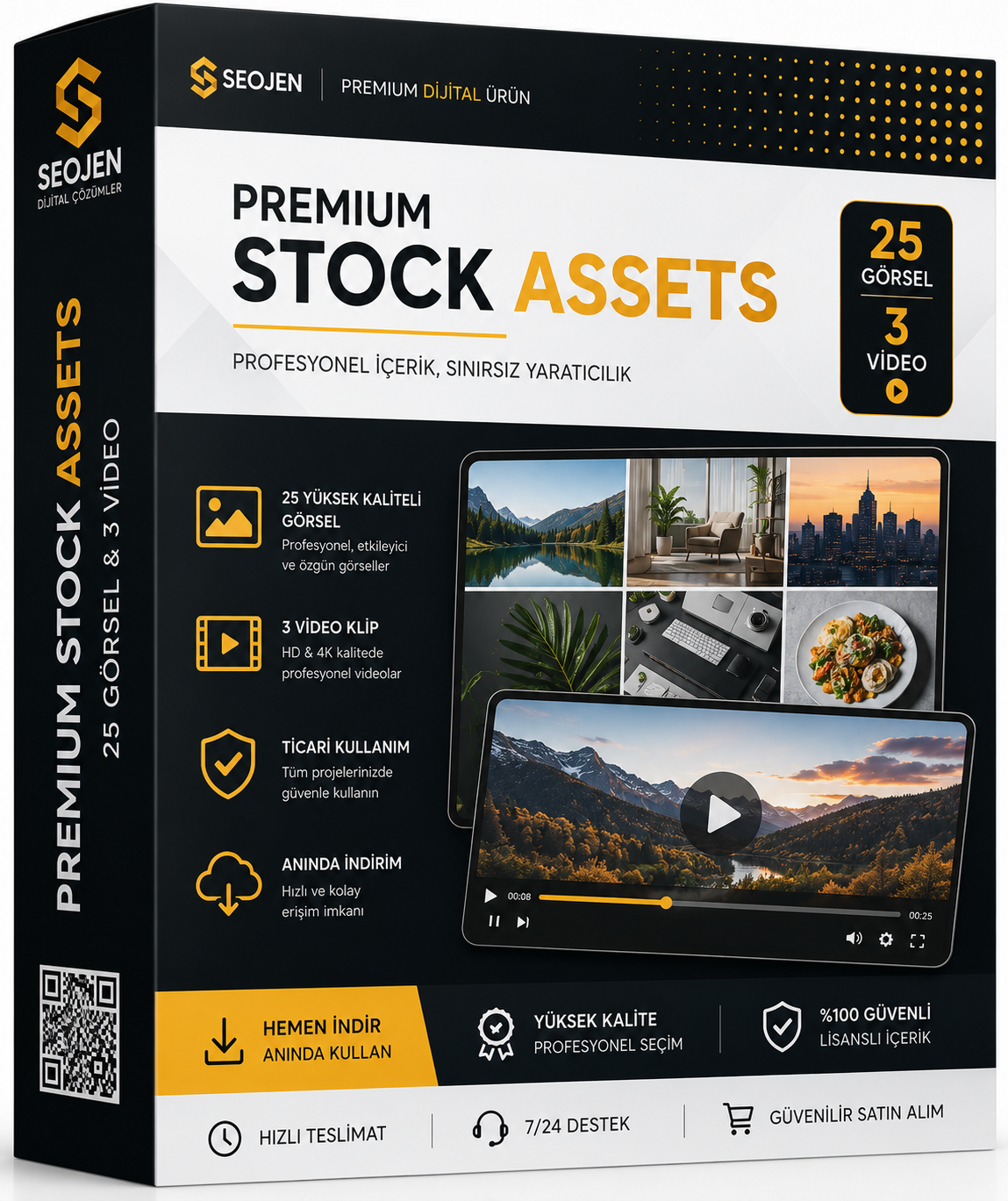 Adobe Stock - 25 Görsel & 3 Video
