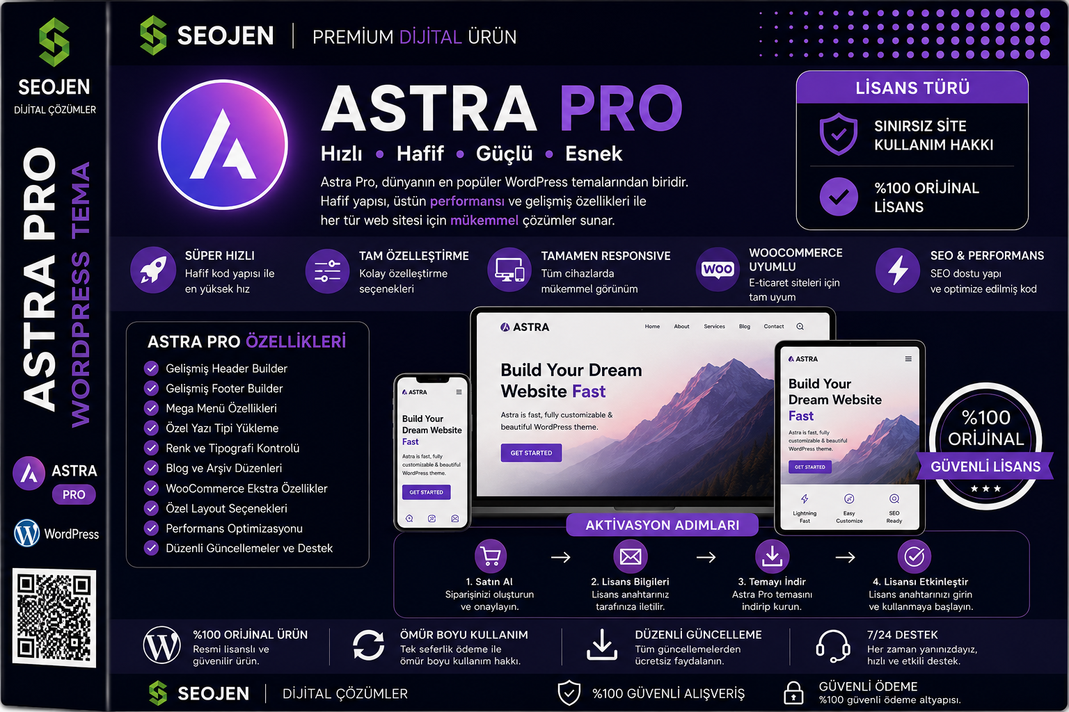 Astra Pro Wordpress Tema